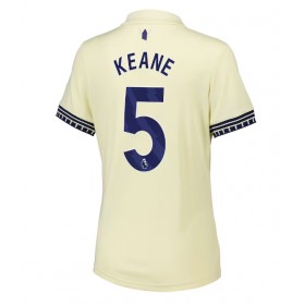 Everton Michael Keane #5 Borta Kläder Dam 2025-26 Kortärmad